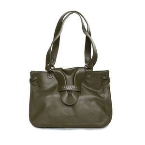 ✨Lamarthe Evasion Women Leather Handbag Tote Bag Olive Green✨